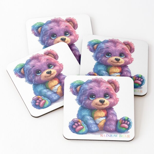 Item preview, Rainbow cute bear, Bear custom Teddy Bear day designed and sold by CHOKCHAIVONGDEE.