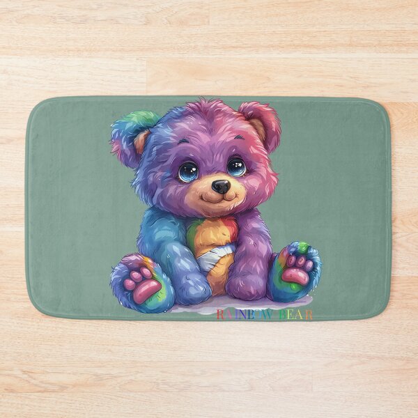 Item preview, Rainbow cute bear, Bear custom Teddy Bear day designed and sold by CHOKCHAIVONGDEE.