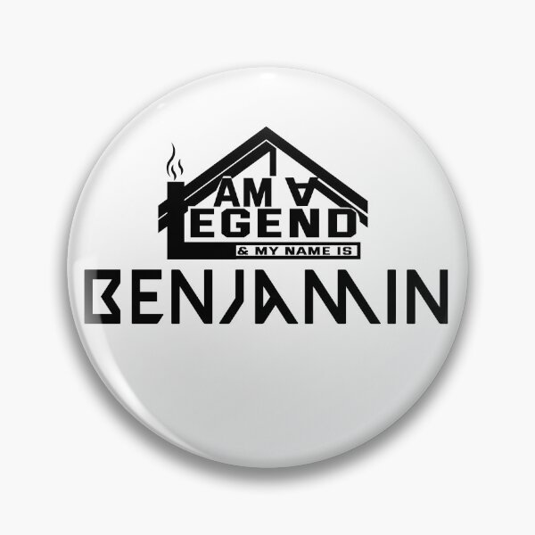 Item preview,  I Am a Legend: Custom Name Design for Benjamin designed and sold by koreatvtea.