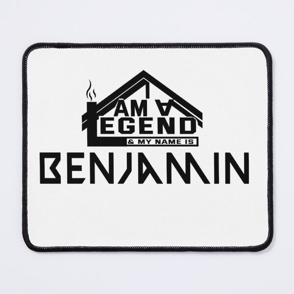 Item preview,  I Am a Legend: Custom Name Design for Benjamin designed and sold by koreatvtea.