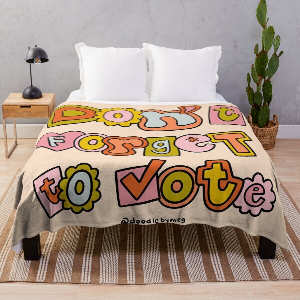 Item preview, Don't Forget to Vote designed and sold by doodlebymeg.