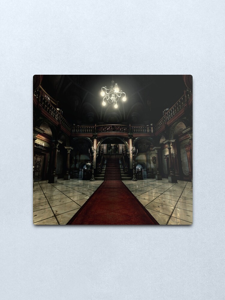 Alternate view of Resident Evil - Arklay Hall Metal Print