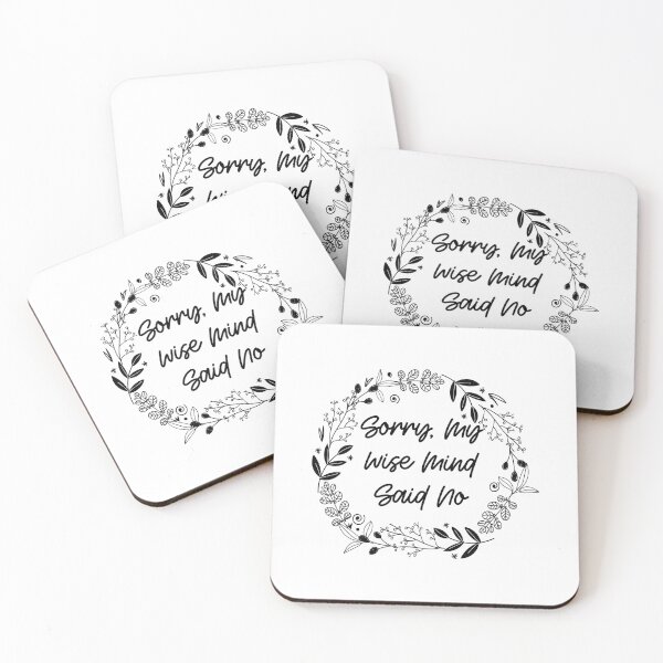Item preview, sorry,my wise mind said no  designed and sold by belladesign7.