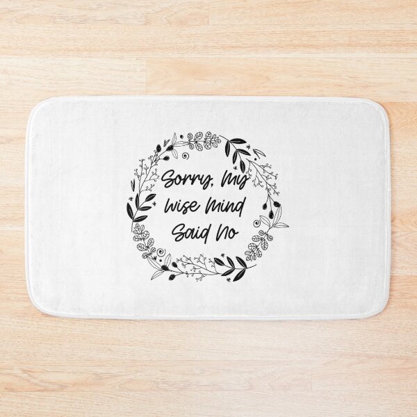 Item preview, sorry,my wise mind said no  designed and sold by belladesign7.