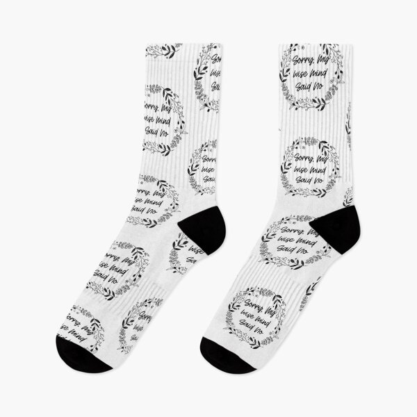 Item preview, sorry,my wise mind said no  designed and sold by belladesign7.