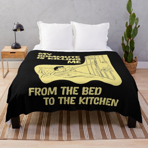 Item preview, My commute is killing me: from the bed to the kitchen | Hilarious Work-from-Home Commute designed and sold by ABteech.