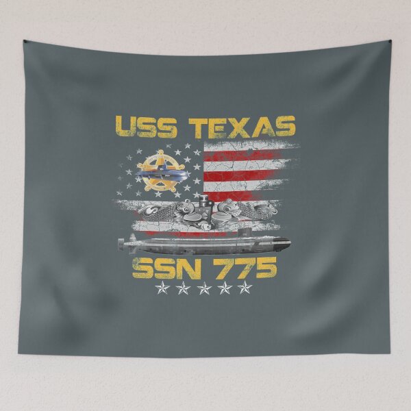 Item preview, Uss Texas Ssn 775 Attack Submarine Badge Vintage designed and sold by JeannettaBarr.