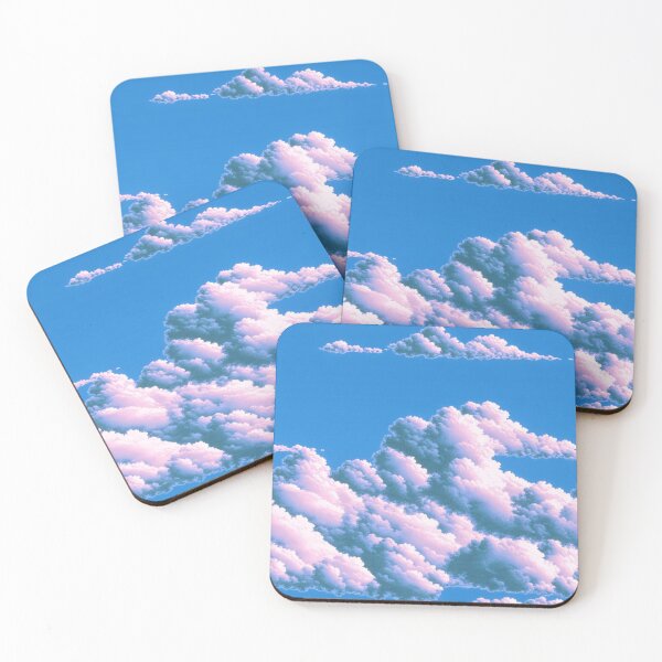 Item preview, Soft Fluffy Clouds Seamless Design designed and sold by patternicco.