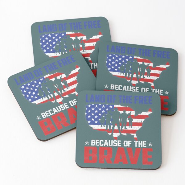 Item preview, Land Of The Free Because Of The Brave designed and sold by JeannettaBarr.