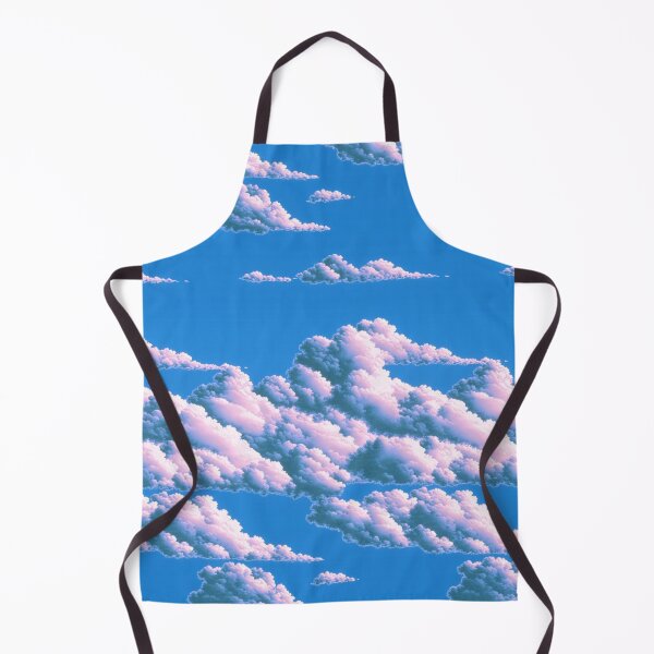 Item preview, Soft Fluffy Clouds Seamless Design designed and sold by patternicco.