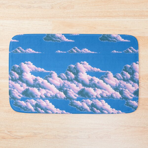 Item preview, Soft Fluffy Clouds Seamless Design designed and sold by patternicco.
