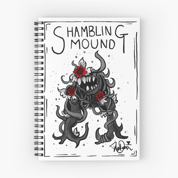 Item preview, Monster Manual Alphabet: shambling mound designed and sold by TheDoodlemancer.