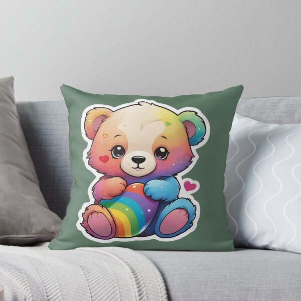 Item preview, Rainbow cute bear, Bear custom. designed and sold by CHOKCHAIVONGDEE.