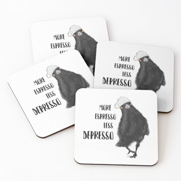 Item preview, More espresso less depresso designed and sold by VidGav.