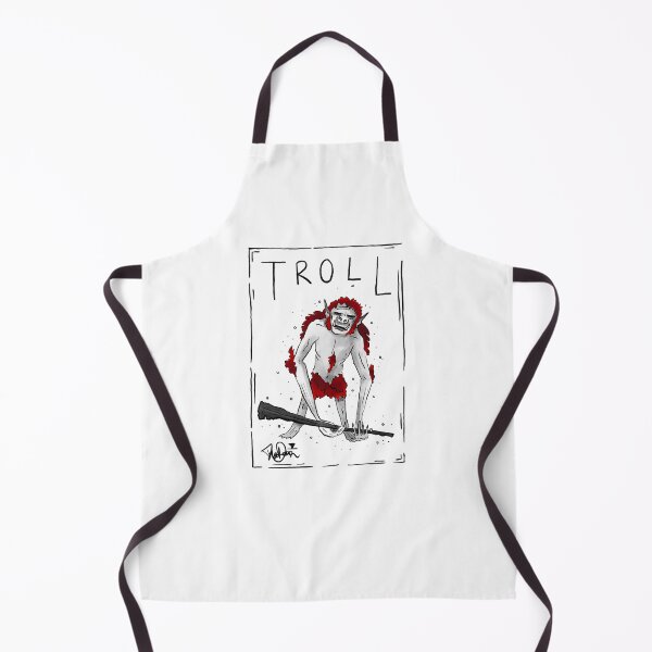 Item preview, Monster Manual Alphabet: troll designed and sold by TheDoodlemancer.