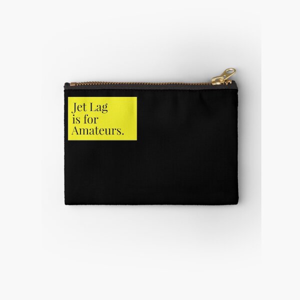 Item preview, Jet Lag is for amateurs funny travel aviation quote designed and sold by doodlyanddeva.
