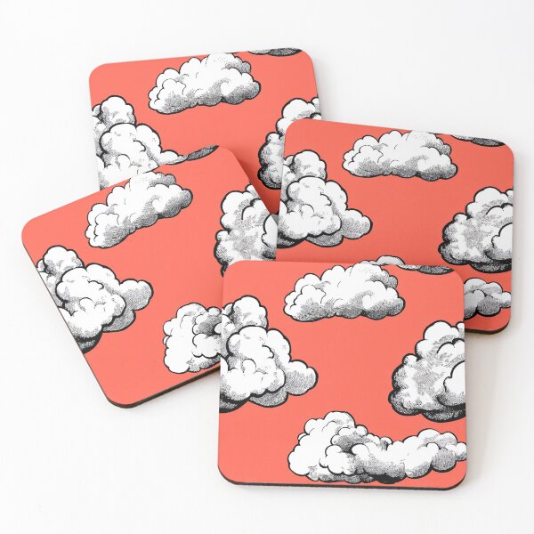 Item preview, Fluffy Clouds Minimalist Pattern designed and sold by patternicco.