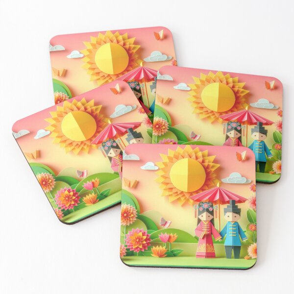 Item preview, Qixi Festival Origami Style designed and sold by KRTstudio.