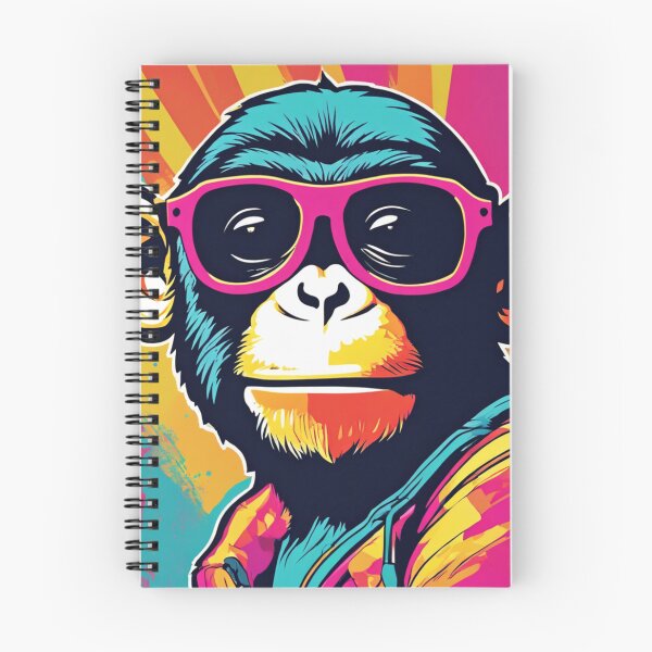 Item preview, Pop Art Monkey with Sunglasses designed and sold by TrendyGalaxy.