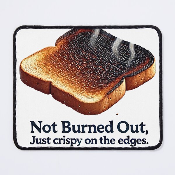 Item preview, Not burned out, Just crispy on the edges designed and sold by GlassPenny.