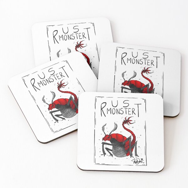 Item preview, Monster Manual Alphabet: rust monster designed and sold by TheDoodlemancer.