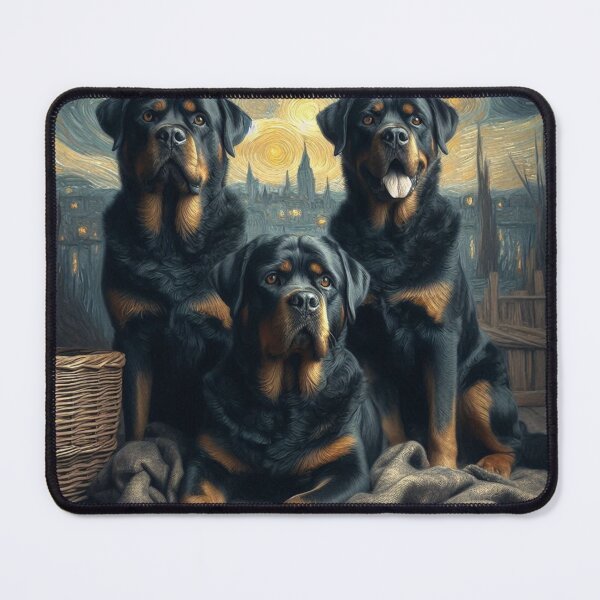 Item preview, Rottweiler's Portrait designed and sold by 123ks.