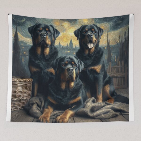 Item preview, Rottweiler's Portrait designed and sold by 123ks.