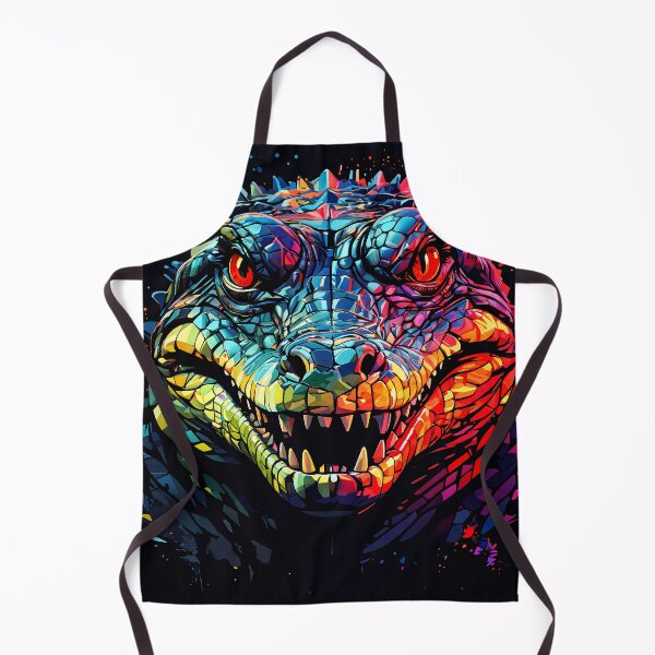 Item preview, WPAP inspired portrait of a Crocodile designed and sold by Petalandfur.