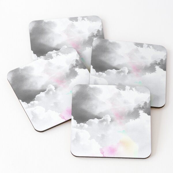 Item preview, Airy Fluffy Clouds Seamless Pattern designed and sold by patternicco.