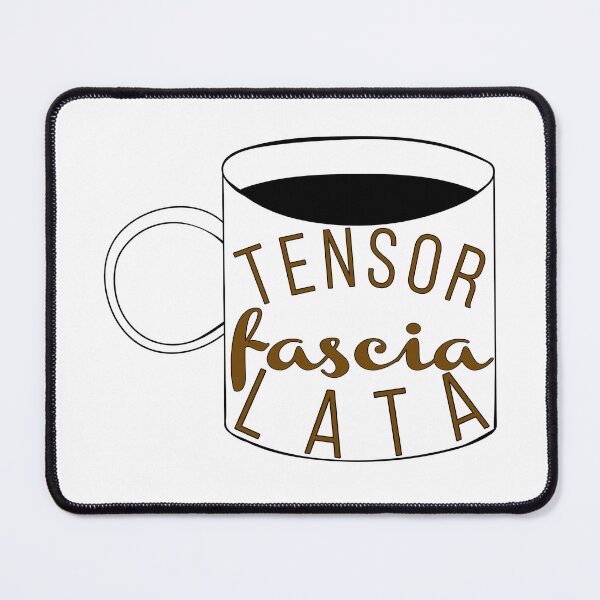 Item preview, Tensor Fascia Lata latte pun designed and sold by wowwmorgan.