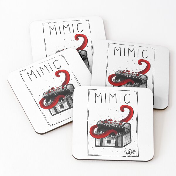 Item preview, Monster Manual Alphabet: Mimic designed and sold by TheDoodlemancer.