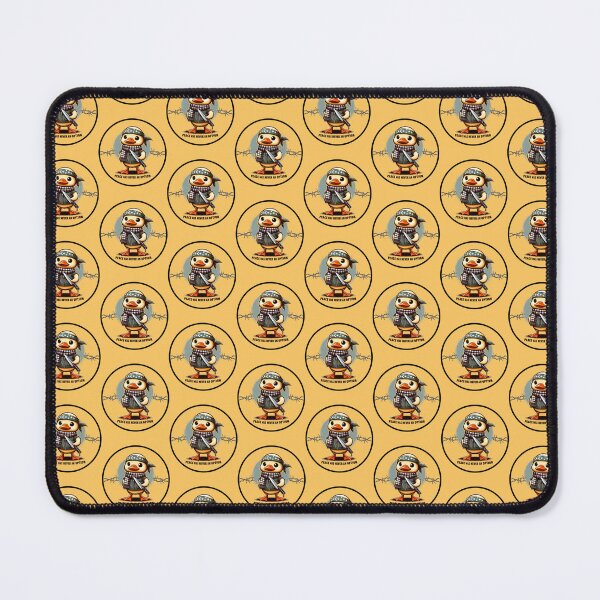 Item preview, Warrior Duck: 'Peace Was Never an Option' - Cute and Fierce Duck Design designed and sold by Ali Doodles.