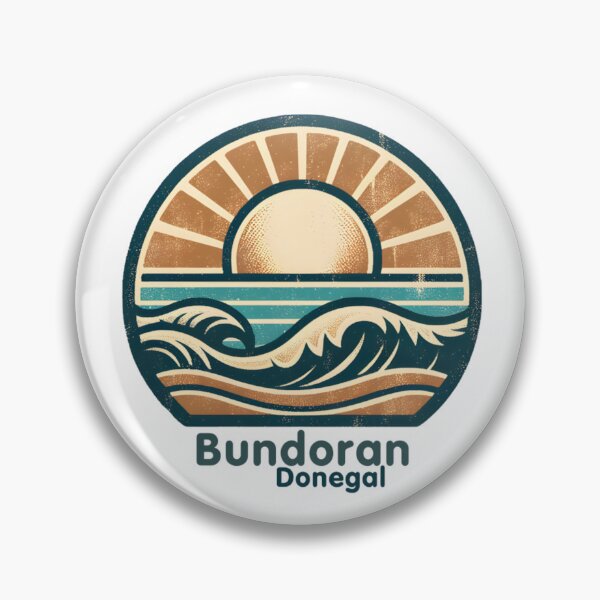Item preview, Retro Sun & Waves - Bundoran, Donegal designed and sold by TirConnaill.