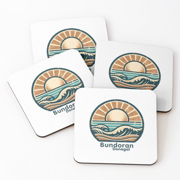 Item preview, Retro Sun & Waves - Bundoran, Donegal designed and sold by TirConnaill.