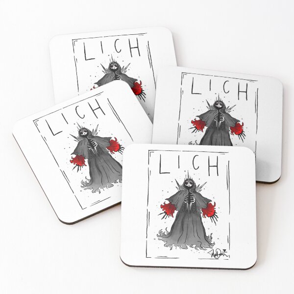 Item preview, Monster Manual Alphabet: Lich designed and sold by TheDoodlemancer.