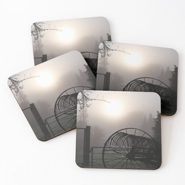 Item preview, Old bike hidden in the fog designed and sold by SabineBeckmann.