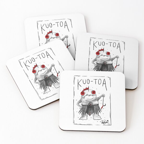 Item preview, Monster Manual Alphabet: Kuo-Toa designed and sold by TheDoodlemancer.