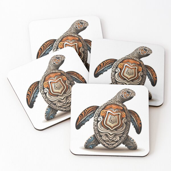 Item preview, Tribal Turtle designed and sold by TeeTemptation.