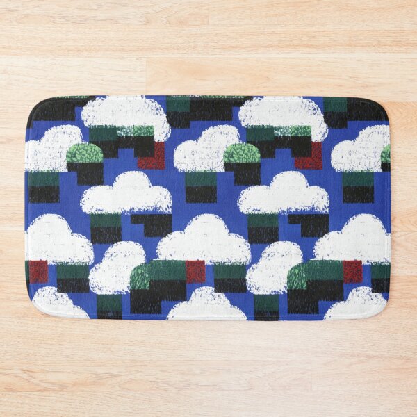Item preview, Pencil-Drawn Fluffy Clouds Pattern designed and sold by patternicco.