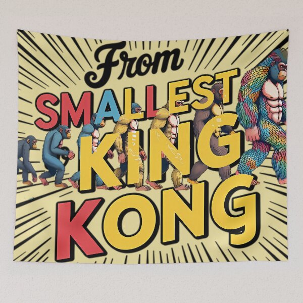 Item preview, Monkey Evolution - From Smallest to King Kong Gorilla designed and sold by beyazart.