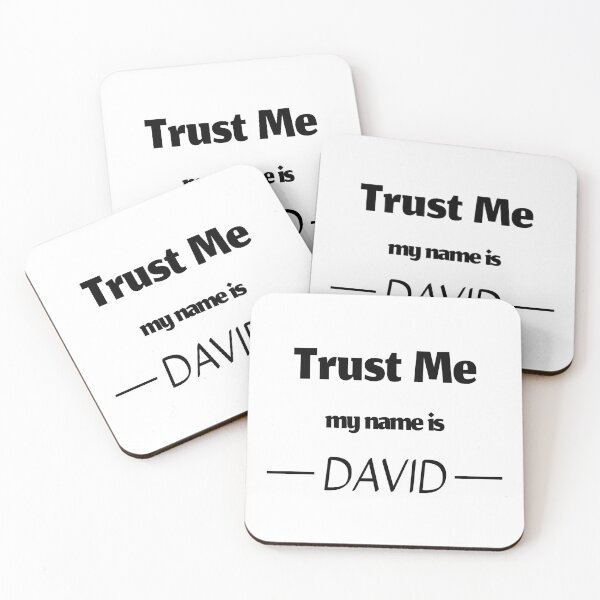 Item preview, Trust me my name is dave, funny david name designed and sold by Merchattack.