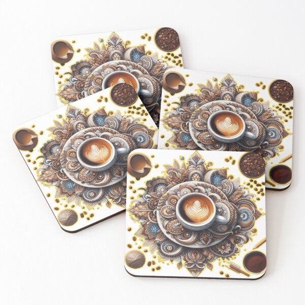 Item preview, Luxury coffee, classic coffee, abstract coffee. designed and sold by MigWhimsy.