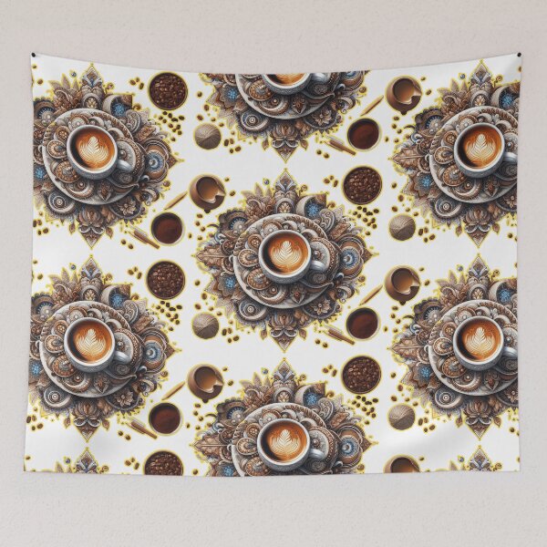 Item preview, Luxury coffee, classic coffee, abstract coffee. designed and sold by MigWhimsy.