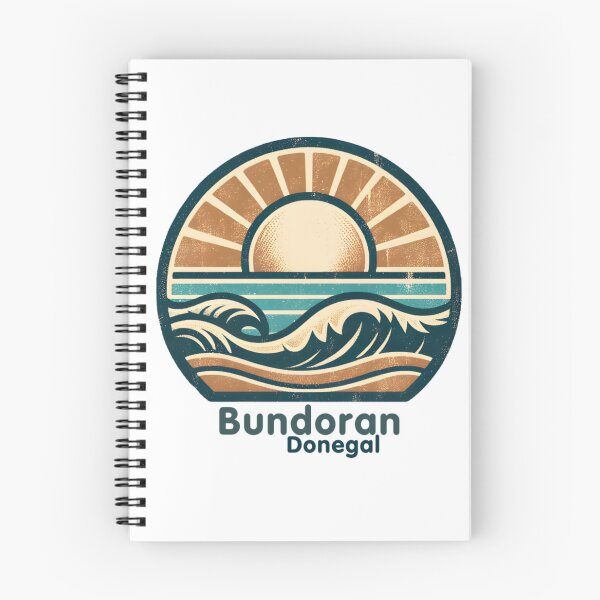 Item preview, Retro Sun & Waves - Bundoran, Donegal designed and sold by TirConnaill.