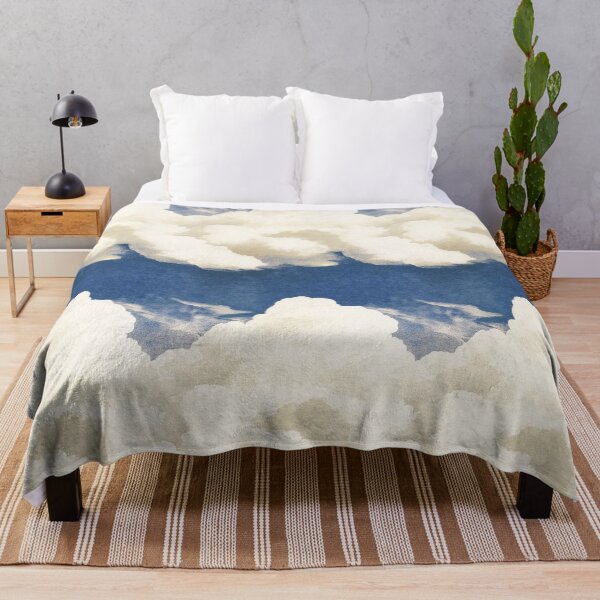 Item preview, Painted Fluffy Clouds Pattern designed and sold by patternicco.