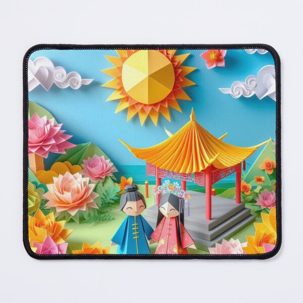 Item preview, Qixi Festival Origami Style designed and sold by KRTstudio.