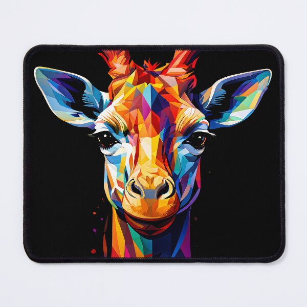 Item preview, WPAP inspired portrait of a Giraffe designed and sold by Petalandfur.