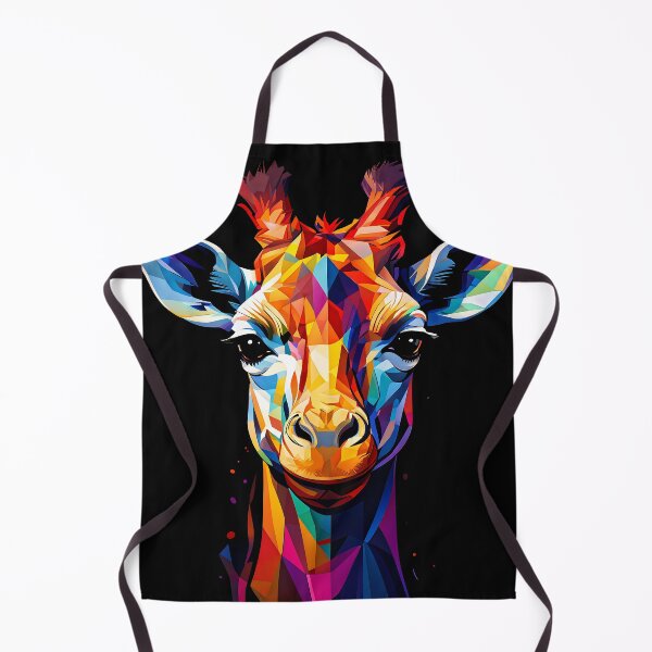 Item preview, WPAP inspired portrait of a Giraffe designed and sold by Petalandfur.