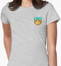 egypt symmetry Women's Fitted T-Shirt