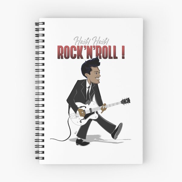 Artikelvorschau, Chuck Berry-Karikatur entworfen und verkauft von fredestudio.